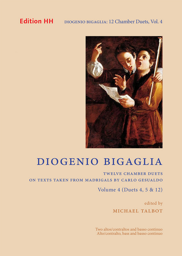 Twelve chamber duets on texts taken from madrigals by Carlo Gesualdo, Volume 4 (Duets 4, 5 & 12)&nbsp;&nbsp;two altos & basso continuo | alto bass & basso continuo&nbsp;&nbsp;