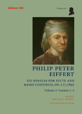 Six flute sonatas, op.2, volume 1&nbsp;&nbsp;flute and basso continuo&nbsp;&nbsp;Full score and parts