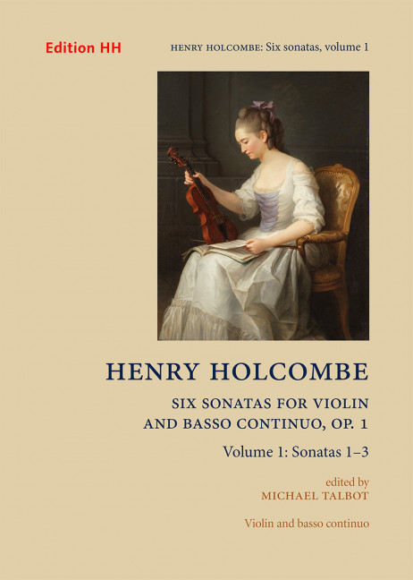 Six violinsonatas, Op. 1, volume 1&nbsp;&nbsp;violin & basso continuo&nbsp;&nbsp;Full score and parts