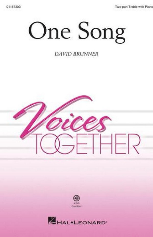 One Song&nbsp;&nbsp;SA&nbsp;&nbsp;Choral Score
