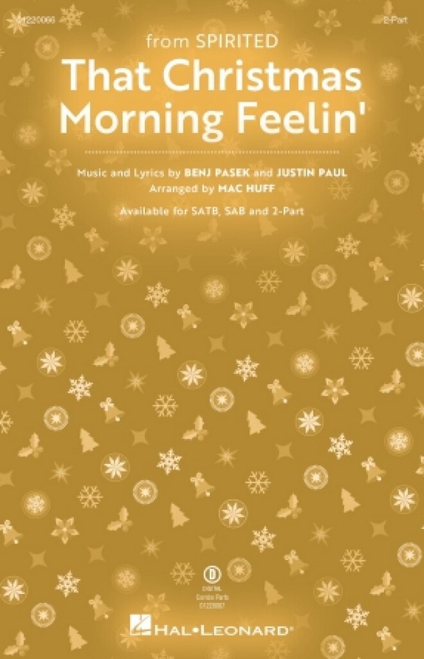 That Christmas Morning Feelin'  2-Part Choir  Choral Score