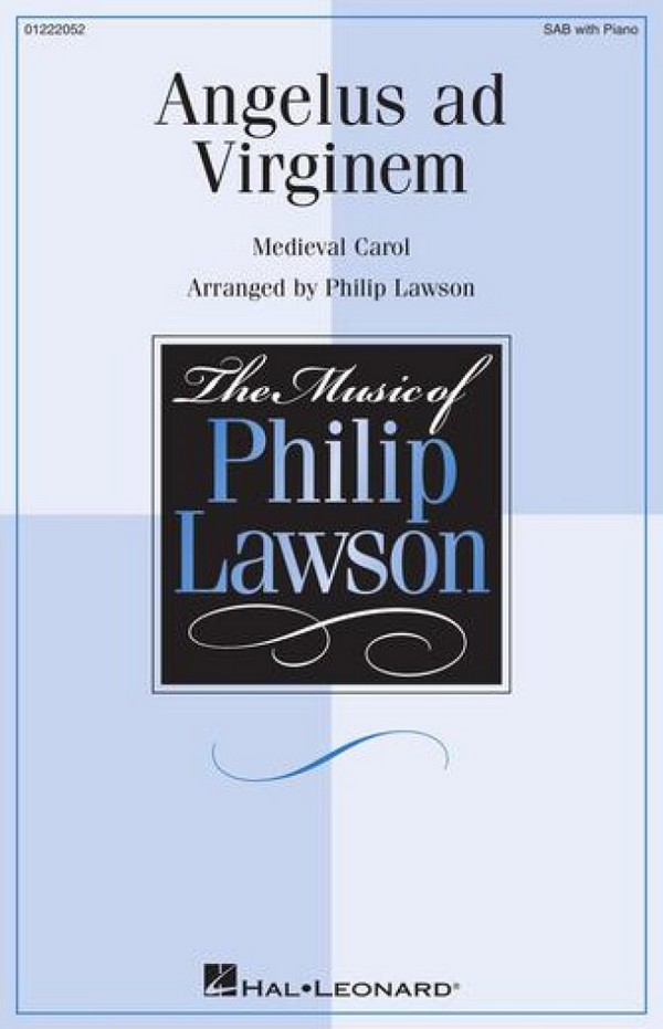 Angelus ad Virginem&nbsp;&nbsp;for mixed choir (SAB) and piano&nbsp;&nbsp;choral score
