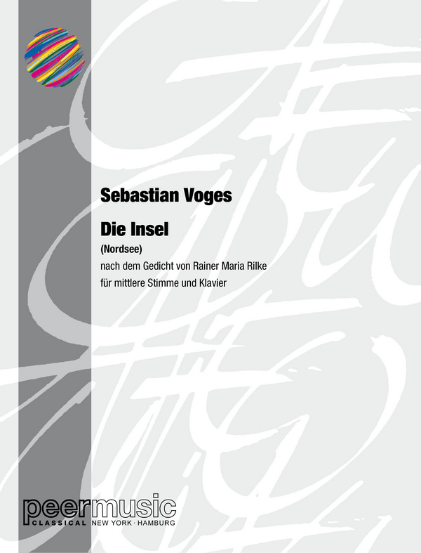 Die Insel (Nordsee)  für mittlere Stimme und Klavier  