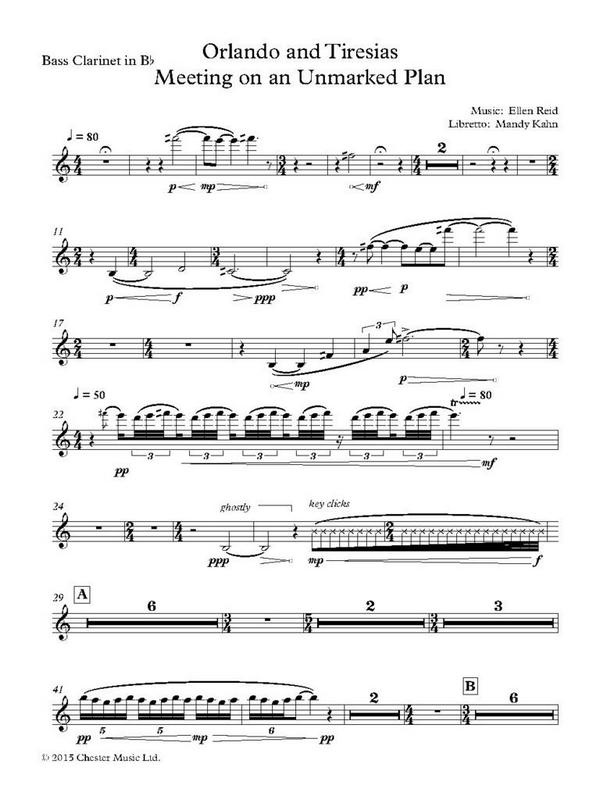 Orlando and Tiresias&nbsp;&nbsp;Tenor Voice, Upper Voices and Ensemble&nbsp;&nbsp;Set Of Parts