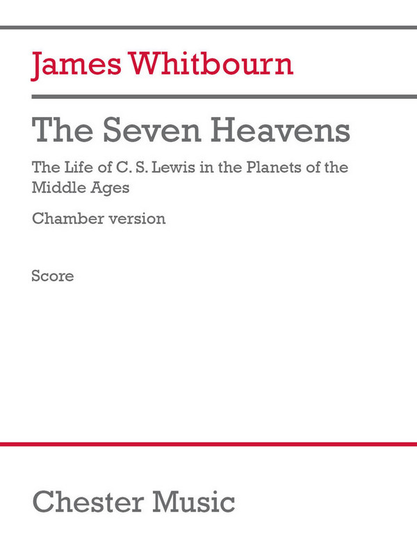 The Seven Heavens - chamber version&nbsp;&nbsp;SATB and Ensemble&nbsp;&nbsp;Score