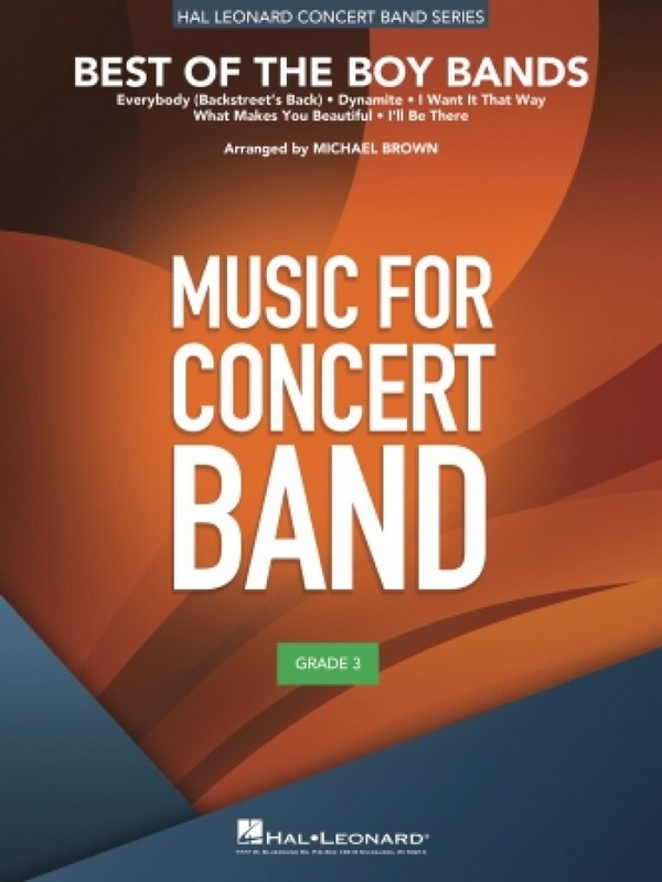 Best of the Boy Bands&nbsp;&nbsp;Concert Band/Harmonie&nbsp;&nbsp;Set