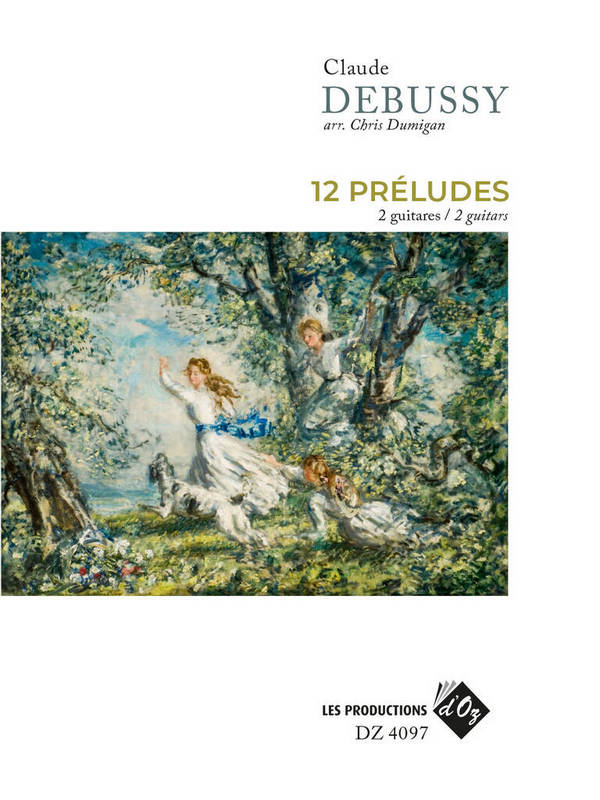 12 préludes  Guitar Duet  Book & Part[s]