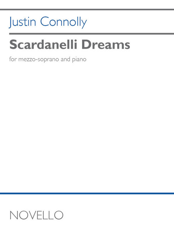 Scardanelli Dreams, Op. 37&nbsp;&nbsp;Mezzo-soprano and Piano&nbsp;&nbsp;Score