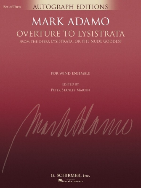 Overture to Lysistrata&nbsp;&nbsp;Concert Band&nbsp;&nbsp;Set