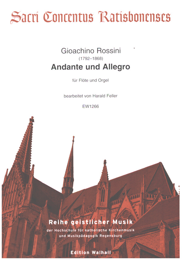 Andante und Allegro   für Flöte und Orgel   