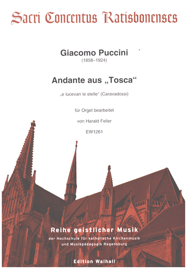 Andante aus 'Tosca'  für Orgel  