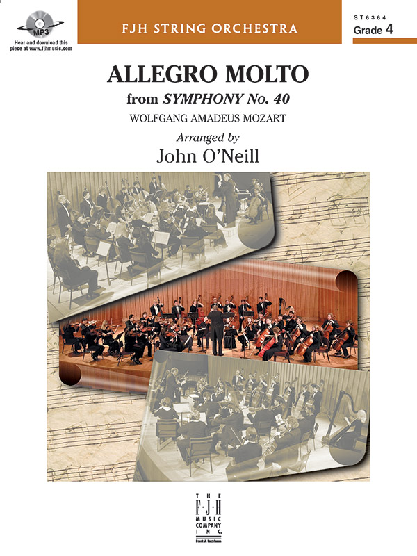 Allegro molto from Symphony No 40 (s/o)&nbsp;&nbsp;Full Orchestra&nbsp;&nbsp;
