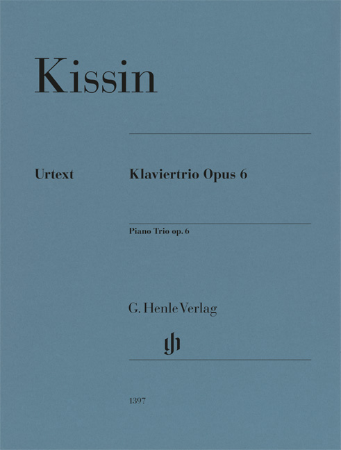 Klaviertrio op. 6&nbsp;&nbsp;für Violine, Violoncello, Klavier&nbsp;&nbsp;Partitur und Stimme(n)