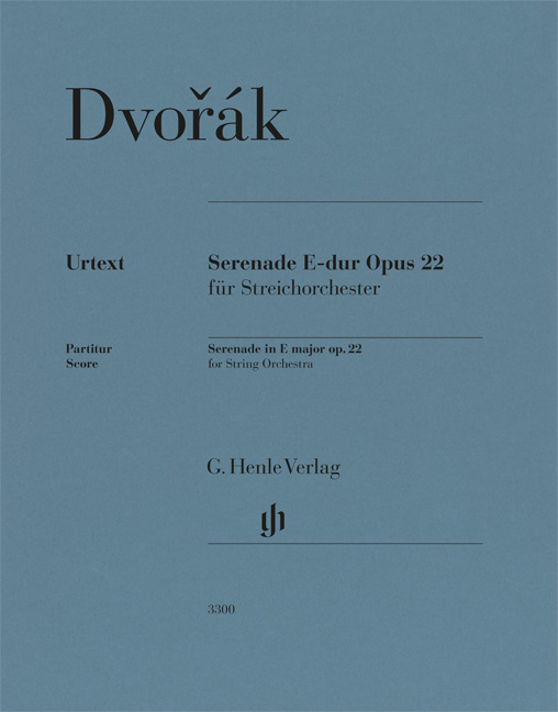 Serenade E-Dur op. 22  &nbsp;&nbsp;für Streichorchester&nbsp;&nbsp;Partitur