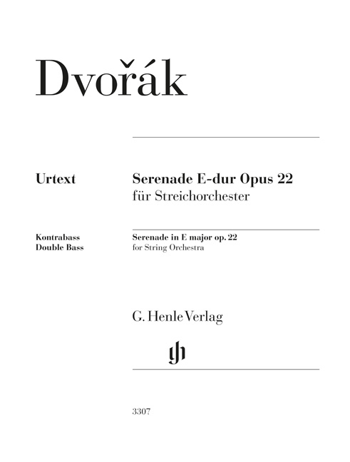 Serenade E-dur op. 22 für Streichorchester&nbsp;&nbsp;Streichorchester&nbsp;&nbsp;Kontrabass