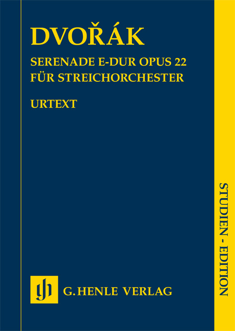 Serenade E-Dur op. 22  &nbsp;&nbsp;für Streichorchester&nbsp;&nbsp;Studienpartitur