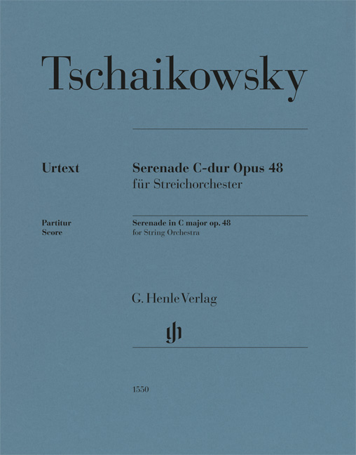 Serenade C-Dur op. 48  &nbsp;&nbsp;für Streichorchester&nbsp;&nbsp;Partitur
