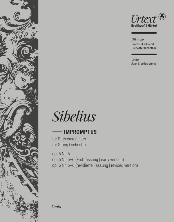 Impromptus op.5 Nr.5 + Nr.5-6 (Frühfassung)&nbsp;&nbsp;Streichorchester&nbsp;&nbsp;Viola
