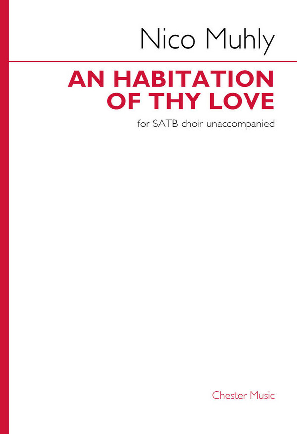 An Habitation of Thy Love&nbsp;&nbsp;SATB&nbsp;&nbsp;Choral Score