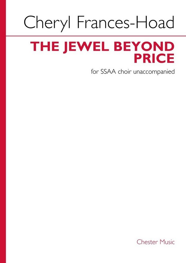 The Jewel Beyond Price&nbsp;&nbsp;SSAA&nbsp;&nbsp;Choral Score