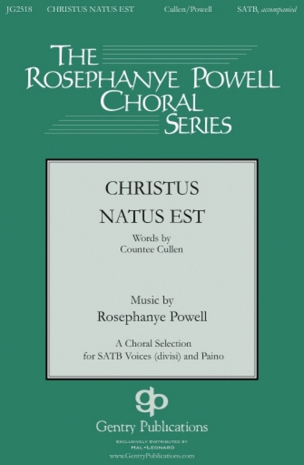 Christus Natus Est&nbsp;&nbsp;SATB and opt. Orchestra&nbsp;&nbsp;Set Of Parts