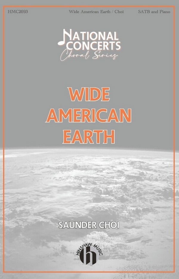 Wide American Earth&nbsp;&nbsp;SATB&nbsp;&nbsp;Choral Score