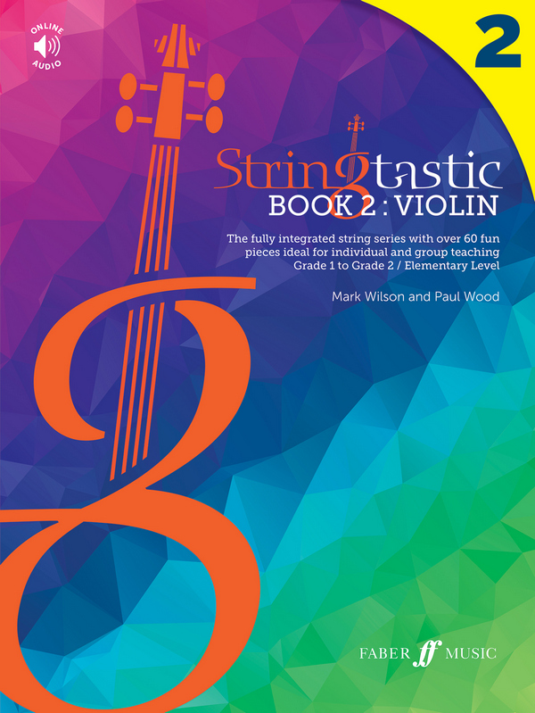 Stringtastic Book 2 (+Online Audio)&nbsp;&nbsp;for violin&nbsp;&nbsp;