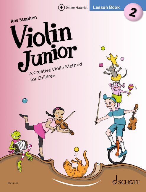 Violin Junior Lesson Book 2 (+Online-Audio)&nbsp;&nbsp;for violin&nbsp;&nbsp; 