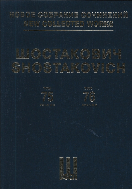 Neue Gesamtausgabe Bd. 075/076 Volume 75/76  Soli, Chor und Orchester  Partitur