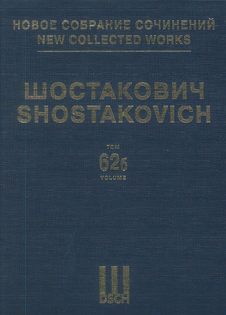 Neue Gesamtausgabe Bd. 062 B op. 27 Volume 62 B  Orchester  Partitur