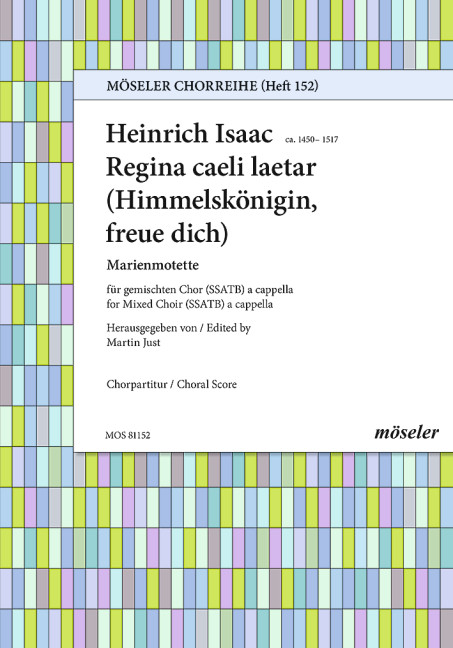 Regina caeli laetare&nbsp;&nbsp;gemischter Chor (SSATB) a cappella&nbsp;&nbsp;