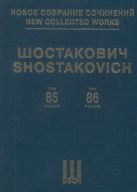 Neue Gesamtausgabe Bd. 085/086 Volume 85/86  gemischter Chor und Klavier oder a cappella  Partitur