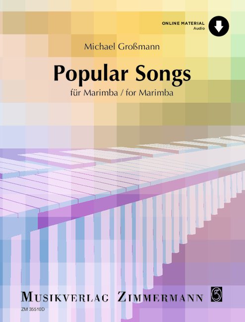 Popular Songs (+Online Audio)  für Marimba  