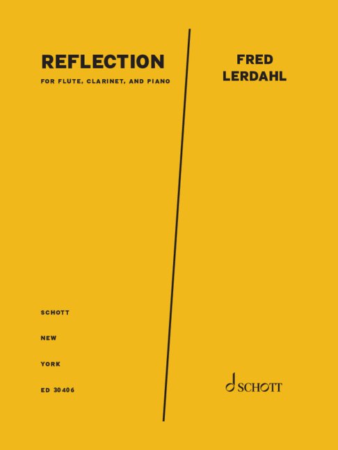 Reflection&nbsp;&nbsp;Flöte, Klarinette, und Klavier&nbsp;&nbsp;Partitur und Stimmen