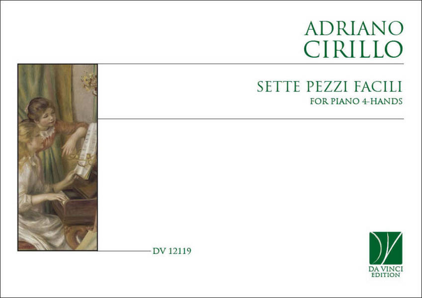 Sette pezzi facili&nbsp;&nbsp;for piano 4-hands&nbsp;&nbsp; 