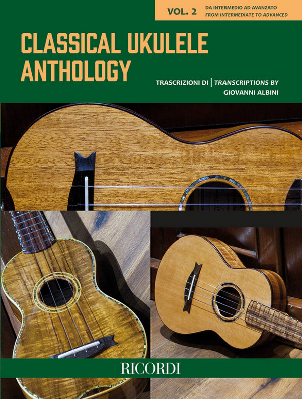Classical Ukulele Anthology - Vol. 2&nbsp;&nbsp;Ukulele&nbsp;&nbsp;Book