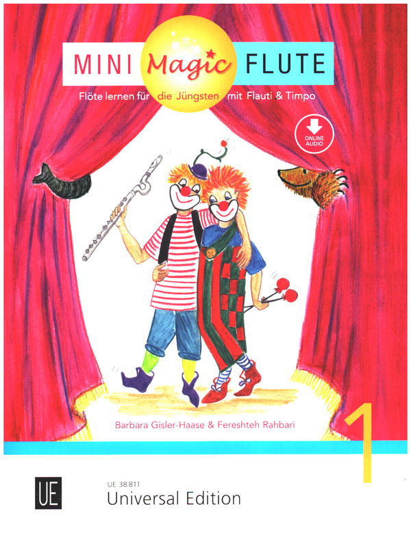 Mini Magic Flute Band 1 (+Online Audio)&nbsp;&nbsp;für Flöte (teilweise mit Klavierbegleitung zum Herunterladen)&nbsp;&nbsp; 