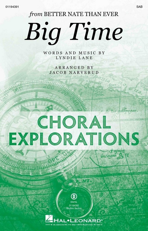 Big Time&nbsp;&nbsp;SAB&nbsp;&nbsp;Choral Score