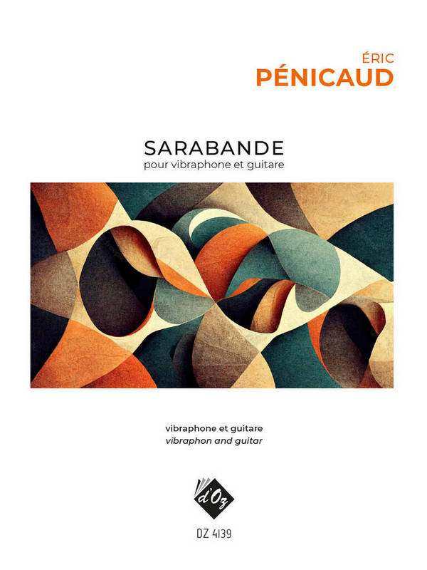 Sarabande&nbsp;&nbsp;Guitar and Vibraphone&nbsp;&nbsp;Book