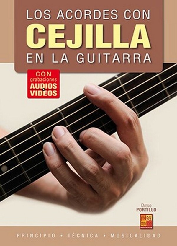 Los acordes con cejilla en la guitarra&nbsp;&nbsp;Guitar&nbsp;&nbsp;Book & Media-Online