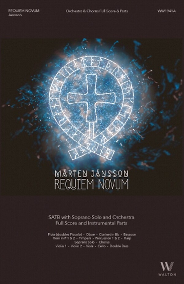 Requiem Novum  for mixed choir with soprano solo and orchestra  full score