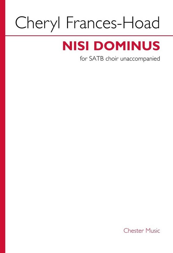 Nisi Dominus&nbsp;&nbsp;SATB&nbsp;&nbsp;Choral Score