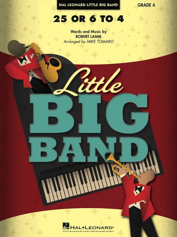 25 or 6 to 4&nbsp;&nbsp;Jazz Ensemble&nbsp;&nbsp;Score
