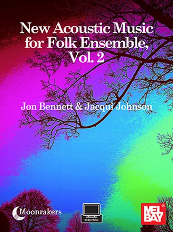New Acoustic Music for Folk Ensemble, Vol. 2  Guitar  Book & Video-Online
