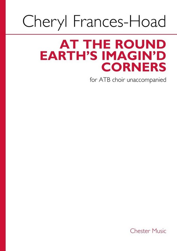 At the round earth's imagin'd corners  ATB  Choral Score