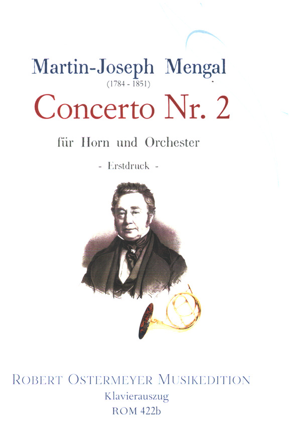 Concerto Nr.2  für Horn und Orchester  Klavierauszug mit Solostimme