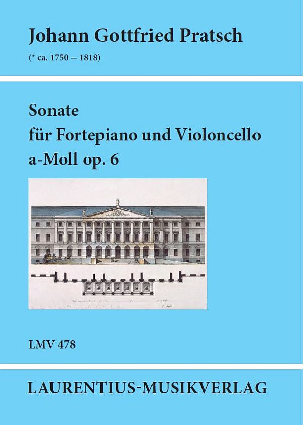 Sonate a-Moll op.6  für Fortepiano und Violoncello   