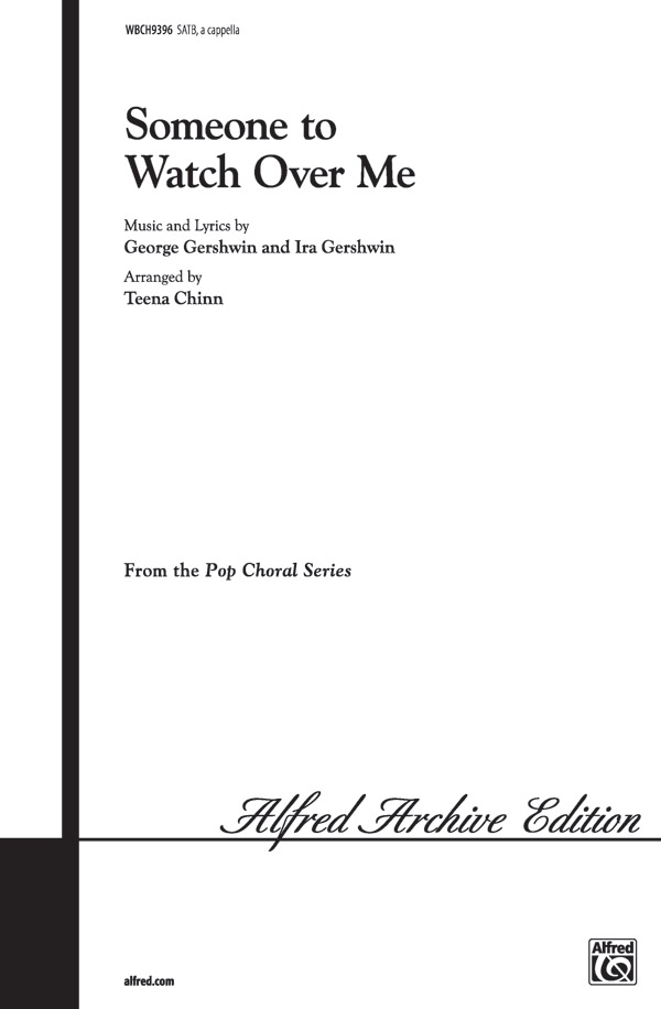 Someone To Watch Over Me (SATB a capp)&nbsp;&nbsp;Mixed voices&nbsp;&nbsp;