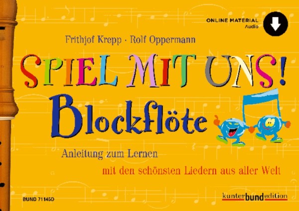 Spiel mit uns! Blockflöte (+Online-Audio)  Sopran-Blockflöte  
