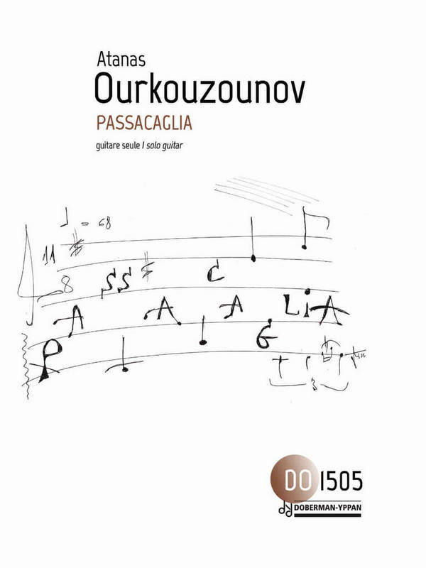 Passacaglia &nbsp;&nbsp;pour  guitare seule &nbsp;&nbsp;